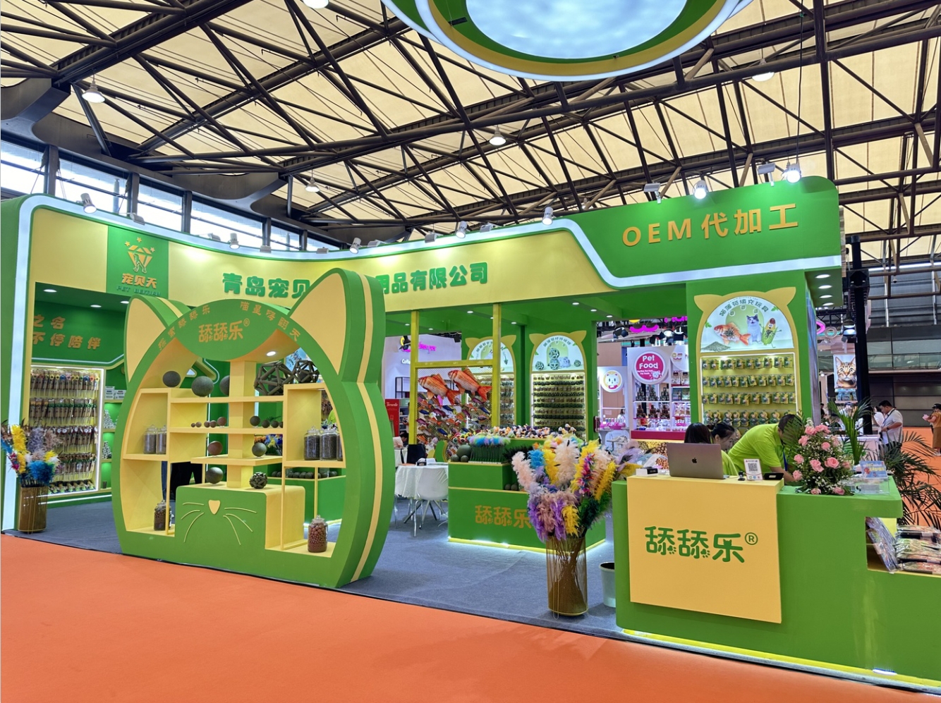 2024年參加上海亞寵展